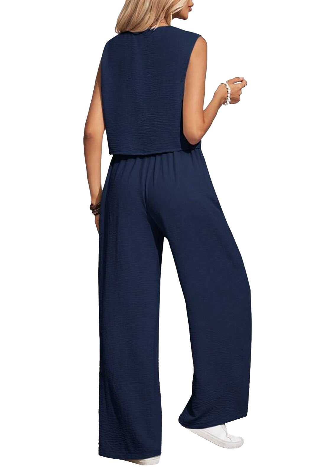 Western Wear Cord Set 8541 - Blue