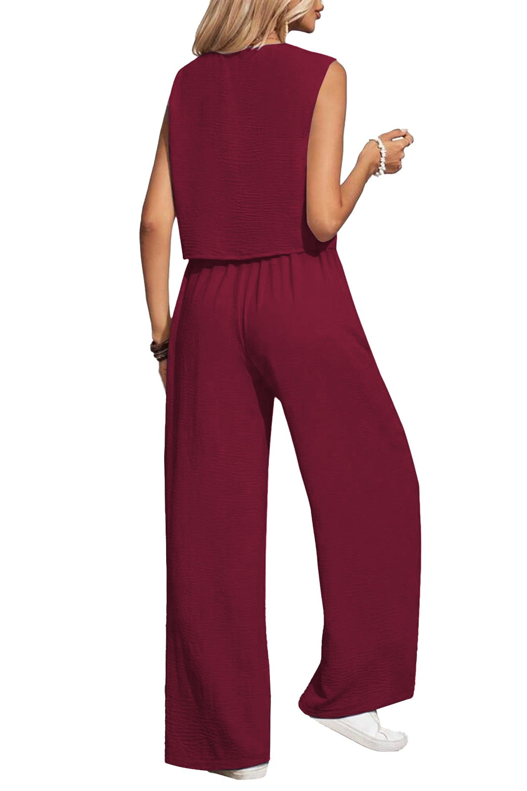 Western Wear Cord Set 8541 - Maroon