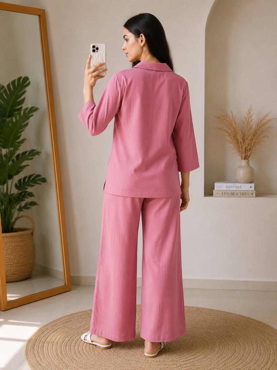 Kitkat Top-Plazoo Pink Co-ord Set
