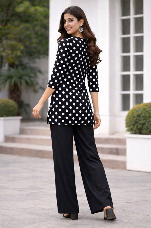SONPARI-1 BLACK DOT-M