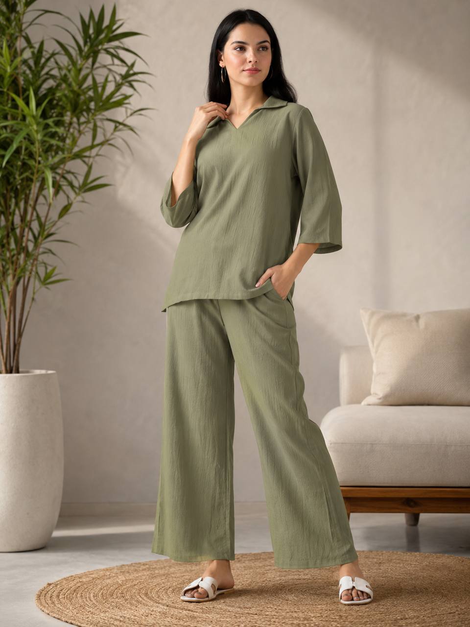 Kitkat Top-Plazoo Variyali Co-ord Set